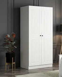 Šatní skříň Kale Membran White - 190