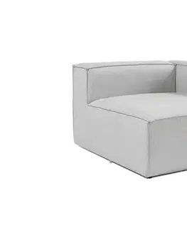 Křeslo / Jednomístná pohovka Fora 1R - Light Grey