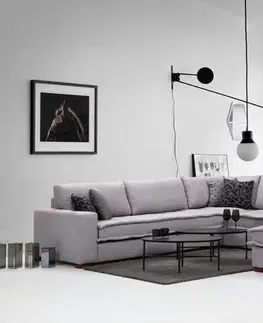 Rohová sedací souprava Lena Corner - Light Grey
