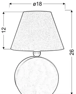 Stolní lampa OFELIA Candellux