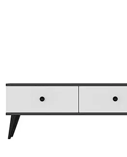 TV stolek Mona 120 - Anthracite, White