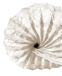 Papírová stolní lampa, noční bílá, 40W, Šnek
