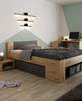 Postel s úložným prostorem UNIS Tempo Kondela