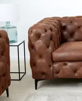 Chesterfield křeslo ZETHOS Dekorhome