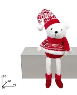 PROHOME - Medvěd vánoční 60cm různé druhy
