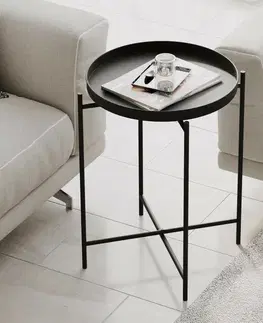 Odkládací stolek Sale Black