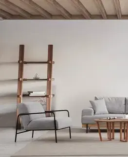Rohová sedací souprava Eti Oak Right - Grey
