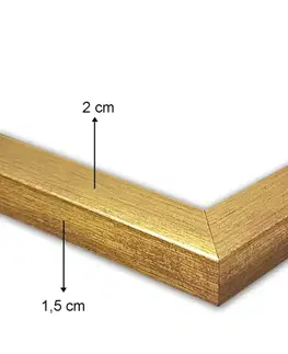 Dekorativní rámovaný obraz z MDF (5 kusů) SET_130