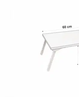 Stůl pro práci na notebooku vestoje Gusto 766 - Atlantic