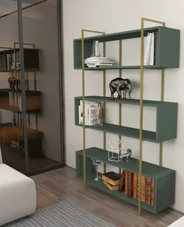 Knihovna Bruti Green and Gold
