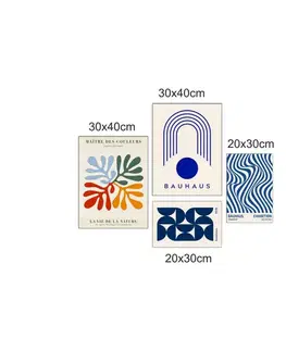 Dekorativní obraz z MDF (4 kusy) Mdf - 00135