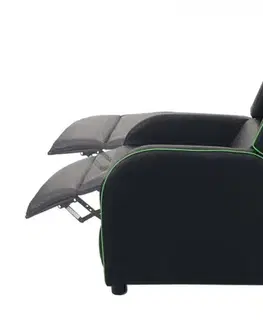 Relaxační křeslo s podnožkou Dekorhome