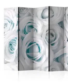 Paraván Satin Rose (Turquoise) Dekorhome