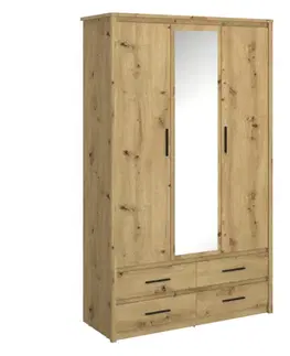 Šatní skříň AIRON 3D4S Tempo Kondela
