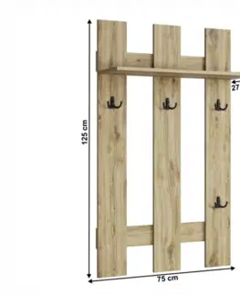 Věšákový panel DORSI Tempo Kondela