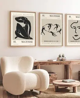 Dekorativní rámovaný obraz z MDF (3 kusy) Huhu255 - 50 x 35