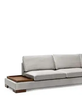 Rohová sedací souprava Tulip Corner Right With Pouf - Light Grey