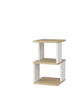 Noční stolek Carter - Oak, White
