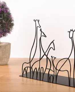 Dekorativní předmět Giraffa - Black