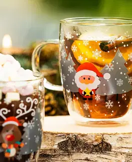 4Home Termo sklenice Mug Santa Hot&Cool 270 ml, 2 ks