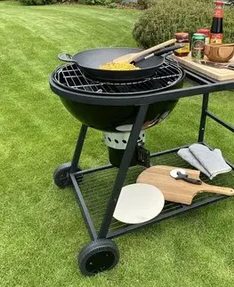 Avenberg Multifunkční kotlový gril  Venezia + el. gril. jehla + pizza pec