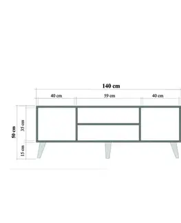Televizní stolek Truva Sonoma