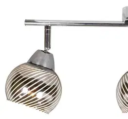 Nástěnná LED páska 3X10W E14 chrom FORT