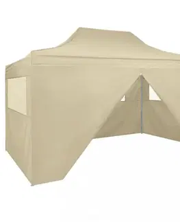 Skládací nůžkový party stan s bočnicemi 3x4,5 m Dekorhome