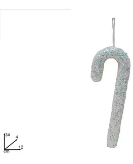 PROHOME - Hůlka vánoční visící 34cm