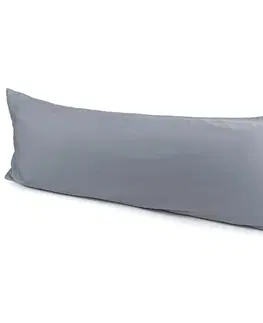 4Home povlak na Relaxační polštář Náhradní manžel satén šedá, 50 x 150 cm 