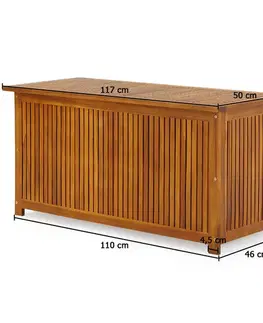 Zahradní úložný box D1835 Dekorhome