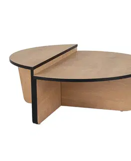 Konferenční stolek Orion Honey Oak Black