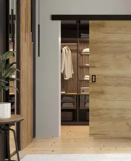 KIER Posuvné dveře WERDI | 100 cm Barva: jasan tmavý
