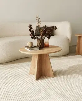 Konferenční stolek Mushroom - Sapphire Oak