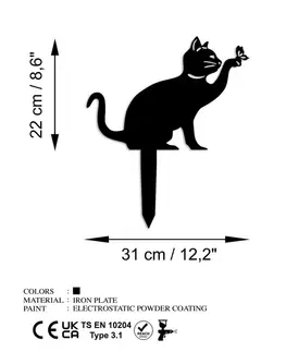 Zahradní dekorace Cat 03