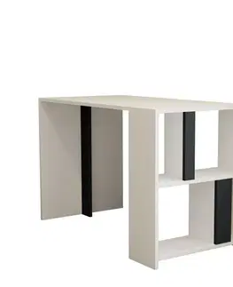 Psací stůl Lima - White, Anthracite