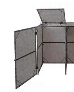 Dvojitý přístřešek na popelnici E25