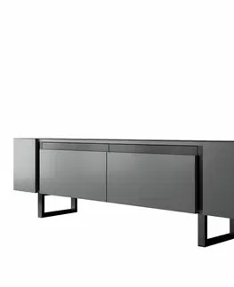 Televizní stolek Yildiz Anthracite and Black