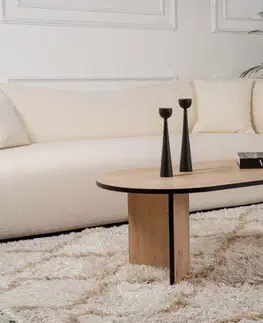Konferenční stolek Sable - Sapphire Oak, Black