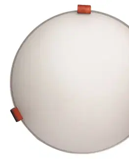 Stropní svítidlo bílé kulaté nástěnné 60W E27 Bianca