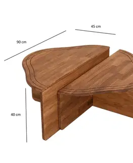 Konferenční stolek Altopiano - Chestnut