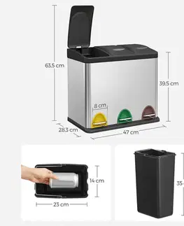 Odpadkový koš AUK-E1124 Autronic