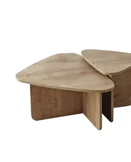 Sada konferenčních stolků Ballare Set - Sapphire Oak
