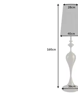 Stojací lampa LUANDA Dekorhome