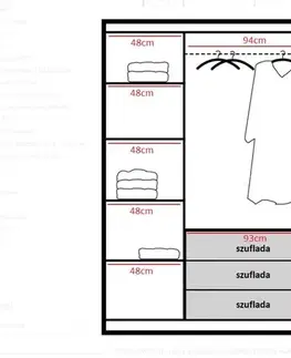 ArtStol Šatní skříň BALI 2 D4 | zelená