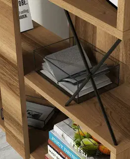 Knihovna Extra Walnut
