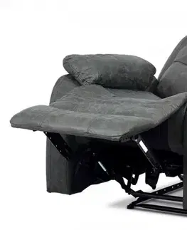 Polohovací TV křeslo TV-4086 látka imitace kůže Autronic