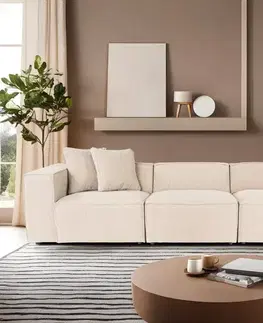 Trojmístná pohovka Lora 3 Seater - Peach