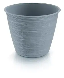 PROSPERPLAST - Obal na květináč FURU 19,5cm šedý