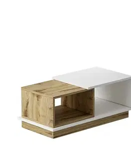 Konferenční stolek Viana White and Oak